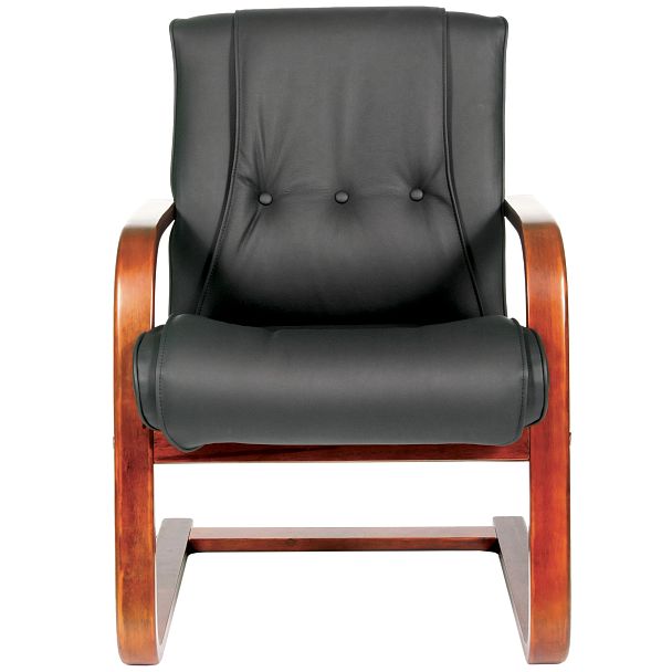 Кресло CHAIRMAN 653V, натуральная кожа/экокожа - Вид 2