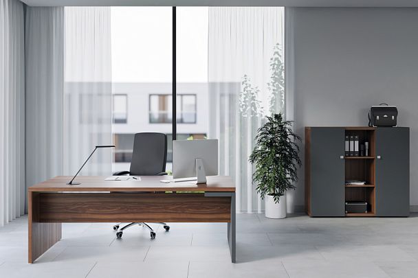 Креденция тип 1 правая Zion 189x57x69 дуб шамони светлый - Вид 4