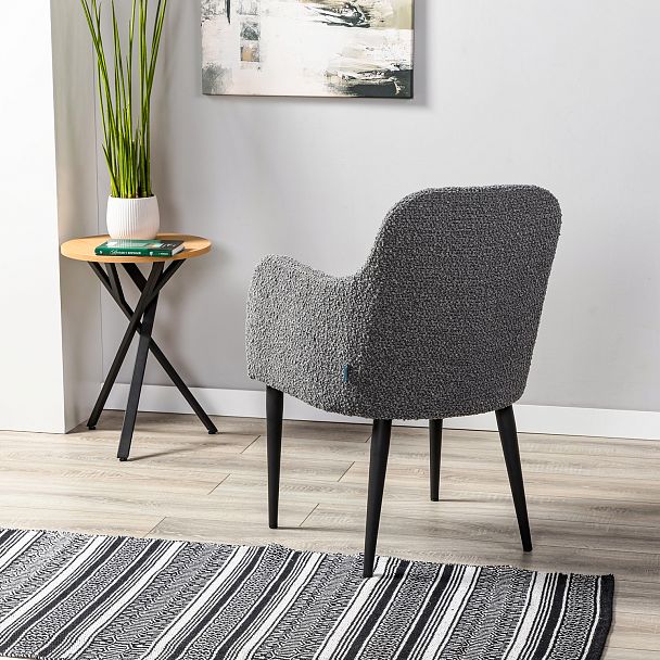 Стул Olaf темно-серый/черный - Вид 15