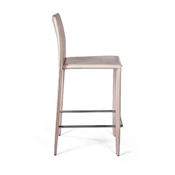 Стул полубарный Rolf, кожа капучино - Вид 3