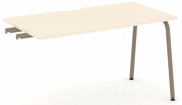 Стол приставка к опорным тумбам "ESTETICA" ES.SPR-3-VK Сатин - Вид 1