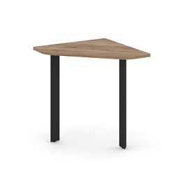 Style Project Next Угловой элемент стола SN-59.USP-021 Дуб Табак/Металл Черный 800*800*750 - Фото предпросмотра