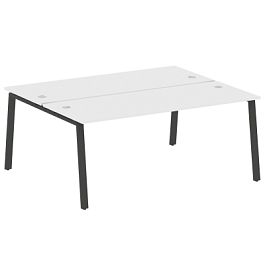 Metal System Р. ст. на А-образном м/к БА.РАС-СП-2.5 Белый/Антрацит металл 1800*1475*750 - Фото предпросмотра