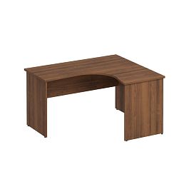 Стол эргономичный правый Комфорт К.124 французский орех - Фото предпросмотра