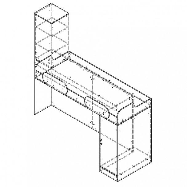 Верхняя кровать "Дельта-18.03" - Вид 4