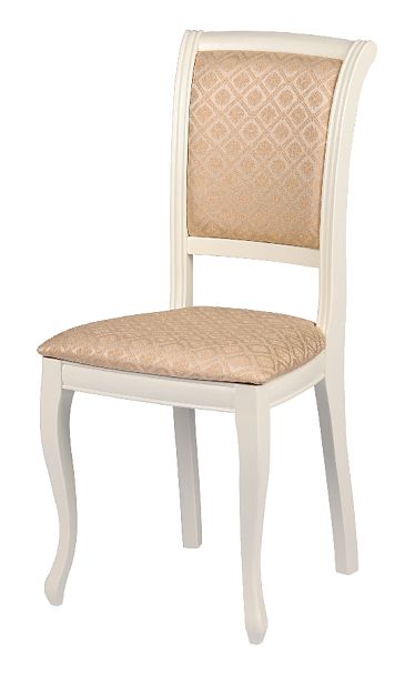 Обеденная группа стол Арей 160(210)х90х76 Слоновая кость и 6 стульев Арктос Слоновая кость/Бежевый жаккард - Вид 7