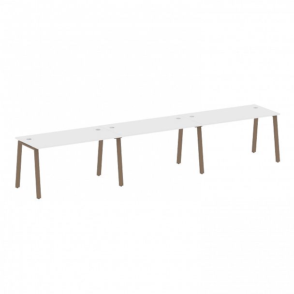 Рабочая станция "Metal System" БА.СМ-3.3 белый/мокко - Вид 1