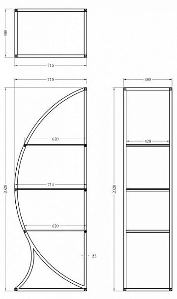 Стеллаж KFG087 - Вид 6