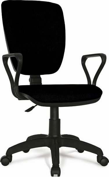 Кресло оператора НОТА new gtpp подлокотники САМБА, ткань В-14 "Компьютерные кресла" ТК-002985000099 черный - Вид 1