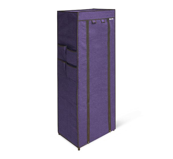 Стеллаж с чехлом Sheffilton SHT-SS15-P черный/сине-фиолетовый - Вид 2