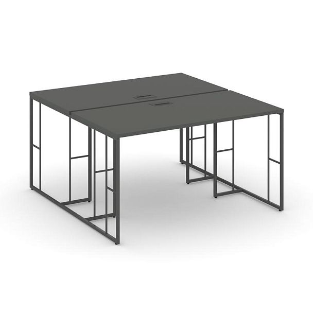 Rift Рабочая станция RF.DRS-002 Антрацит/Металл Антрацит 1180*1232*750 - Вид 1