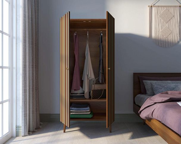 Шкаф малый двухстворчатый Berber принт 20 арт BB08/Print_20 - Вид 2