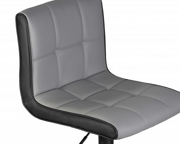 Стул барный DOBRIN CANDY (светло-серый-чёрный) - Вид 8