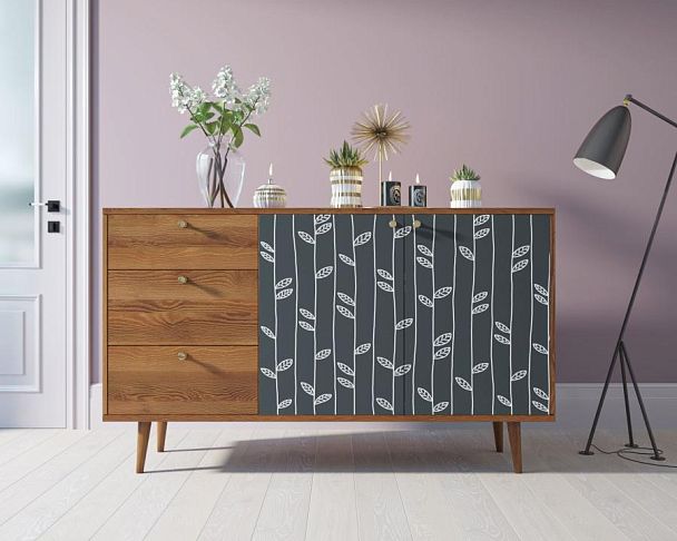 Комод Berber с двумя дверками и ящиками 18 принт арт BB05/Print_18 - Вид 4