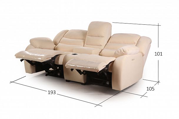 Диван "Ридберг 2" Электрореклайнер с баром - Вид 5