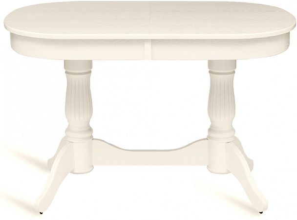 Стол деревянный раздвижной Кайнс 120(160)х80х76 Cлоновая кость - Вид 2