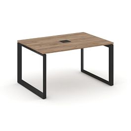 Style Project Next Стол переговорный SN-59O.SPRG-004 Дуб Табак/Металл Черный 1580*980*750 - Фото предпросмотра