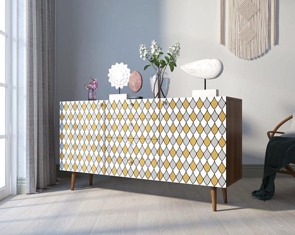 Комод Berber с ящиками 22 принт арт BB14/Print_22 - Вид 3