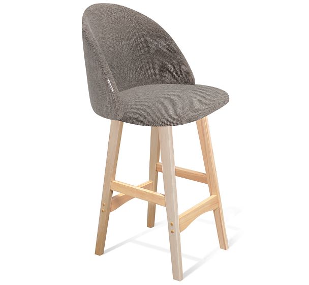 Стул полубарный Sheffilton SHT-ST35/S65-1 тростниковый сахар/прозрачный лак - Вид 2