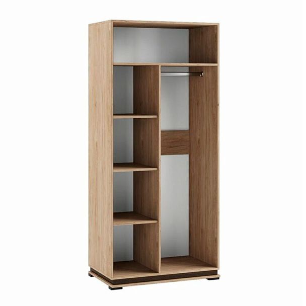 Гостиная Модена шкаф комбинированный МШ-1 гикори рокфорд/венге - Вид 2