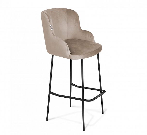 Стул барный Sheffilton SHT-ST39/S29 латте/черный муар - Вид 2