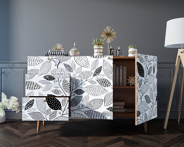 Комод "Berber" с двумя дверками и ящиками принт 9 - Вид 5