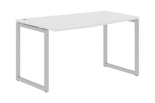 Стол "XTen-Q" XQCT 149 белый/алюминий - Вид 1