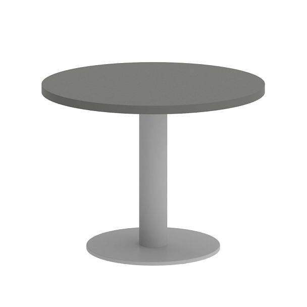 Home Office Стол журнальный круглый VR.SP-5-60.1G Металлик/Серый металл 600*600*450 - Вид 1