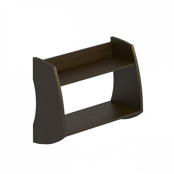 Полка навесная для документов "Формула" ФР 370 венге темный - Вид 1