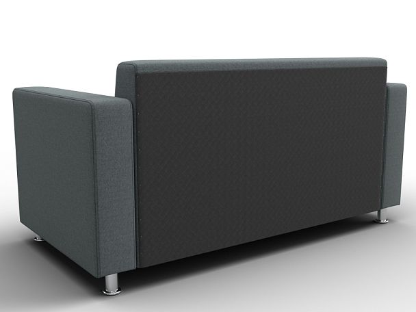 Диван прямой Лига-093 ВН Рогожка серый - Вид 5