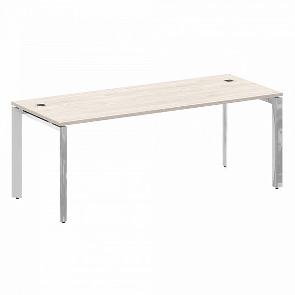 Стол рабочий руководителя на П-образном м/к "ONIX DIRECT LUX" M-O.MP-SRR-6.8 денвер светлый - Вид 1