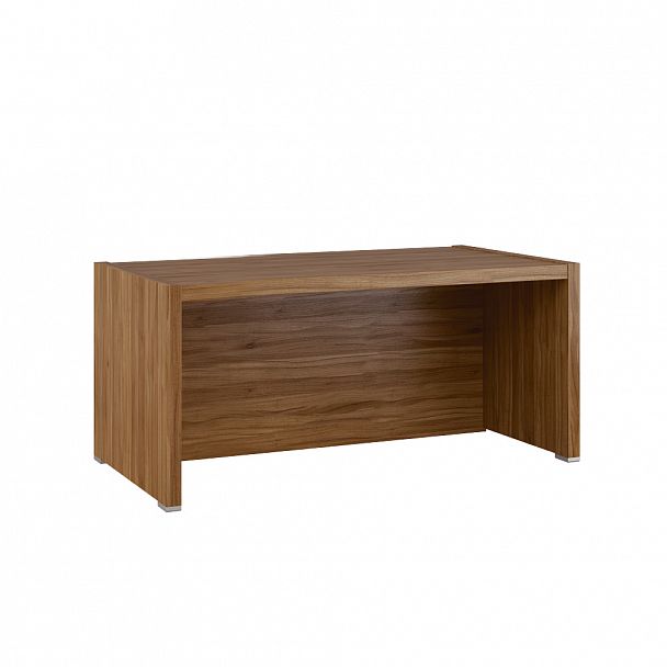 Стол письменный с симметричными опорами Solid 160x88x75 орех - Вид 1