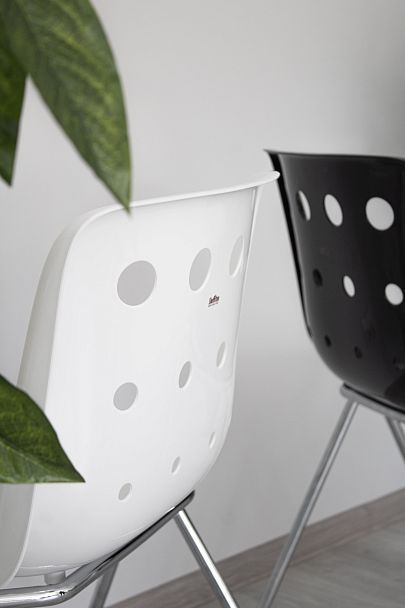 Стул SHT-ST56/S186-1 бежевый/черный муар - Вид 9