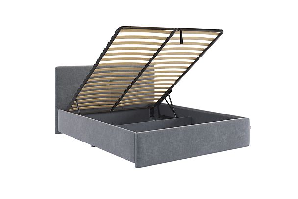 Каркас кровати Веста 160х200 см KM1.6-21.2171 графит (велюр) - Вид 7
