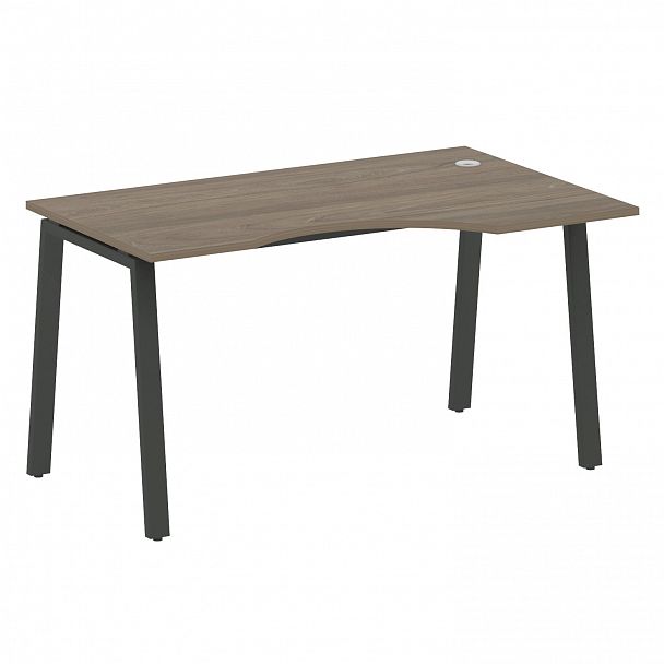 Стол "Metal System" БА.СА-2 вяз/антрацит - Вид 1