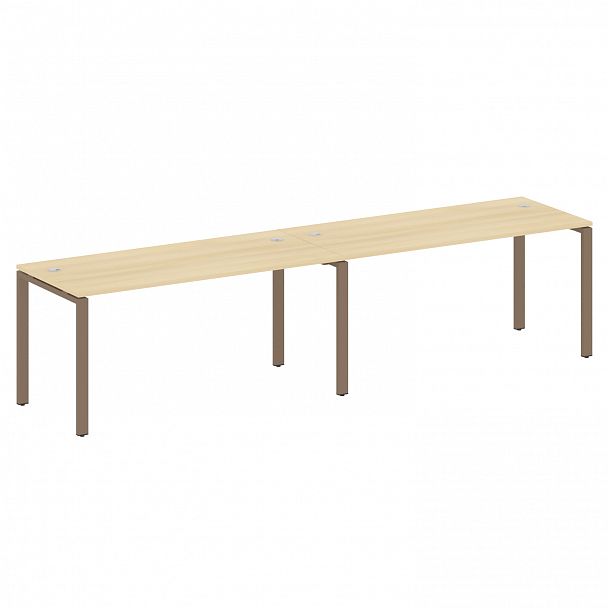 Рабочая станция "Metal System" БП.СМ-2.4 акация/мокко - Вид 1