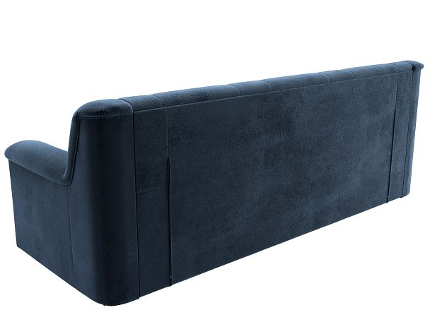 Диван прямой Карелия Велюр синий - Вид 6