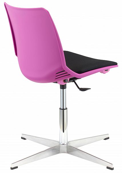 Стул Race с мягким сиденьем, фиолетовый - Вид 3