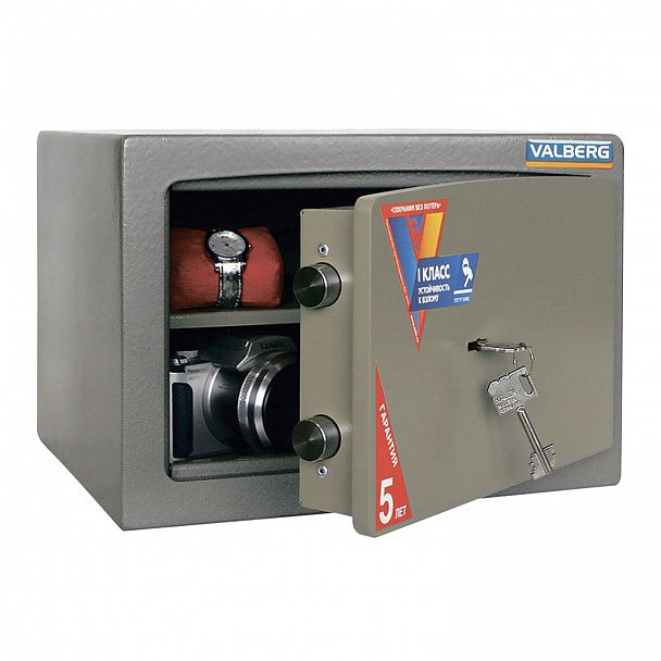 Сейф взломостойкий 1 класс VALBERG "Карат-25", 250х360х310 мм, 44 кг, ключевой замок, ASK-25 - Вид 2