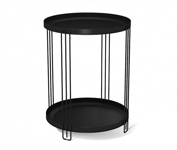 Столик журнальный Sheffilton SHT-CT31 черный муар - Вид 2