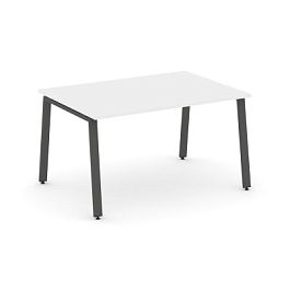 Стайл Проджект Стол переговорный SN-6A.SPRG-003.3 Белый/Металл Антрацит 1380*980*750 - Фото предпросмотра
