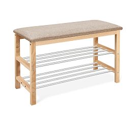 Банкетка Sheffilton SR-0628 прозрачный лак/кедровый - Фото предпросмотра