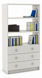 Стеллаж комбинированный Бостон-4 - Фото предпросмотра