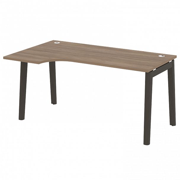 Стол эргономичный "Onix wood" OW.SA-1 дуб аризона/дуб темный - Вид 2