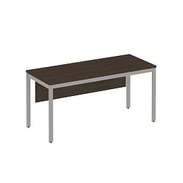 Стол письменный на металлокаркасе МП2 с экраном ДСП Формула МП2 ФР 159 венге / серый - Фото предпросмотра