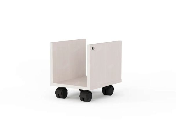 ЛАЙТ / LIGHT RLG058 Мобильная подставка 25x32x28 Дуб Молочный - Вид 1