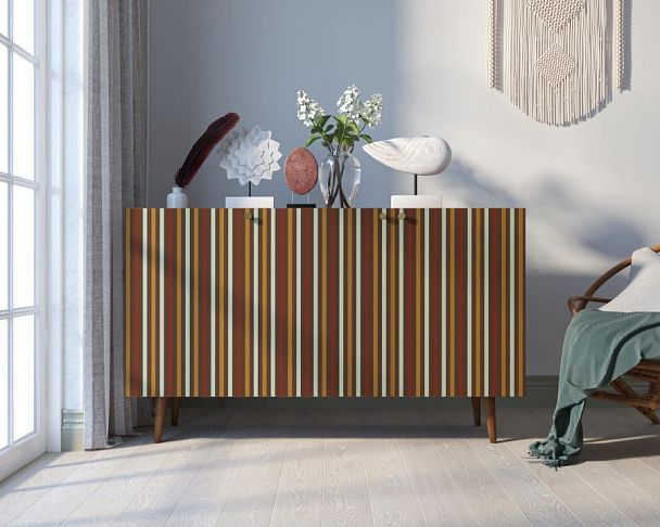 Комод Berber три дверки 20 принт арт BB01/Print_20 - Вид 4