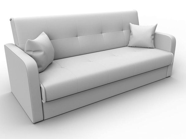 Диван книжка Надежда (полностью экокожа белая) - Вид 7