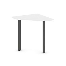Стайл Проджект Угловой элемент стола SN-5.USP-011 Белый/Металл Антрацит 700*700*750 - Фото предпросмотра