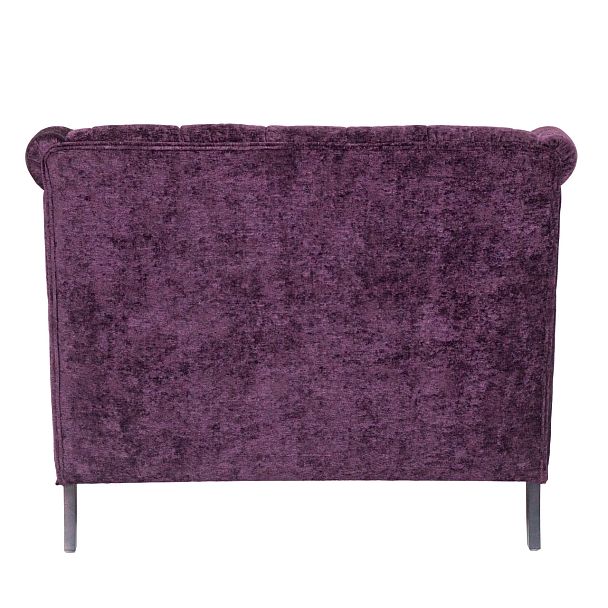Диван Гарда, шенилл сиреневый, ножки бук - Вид 4